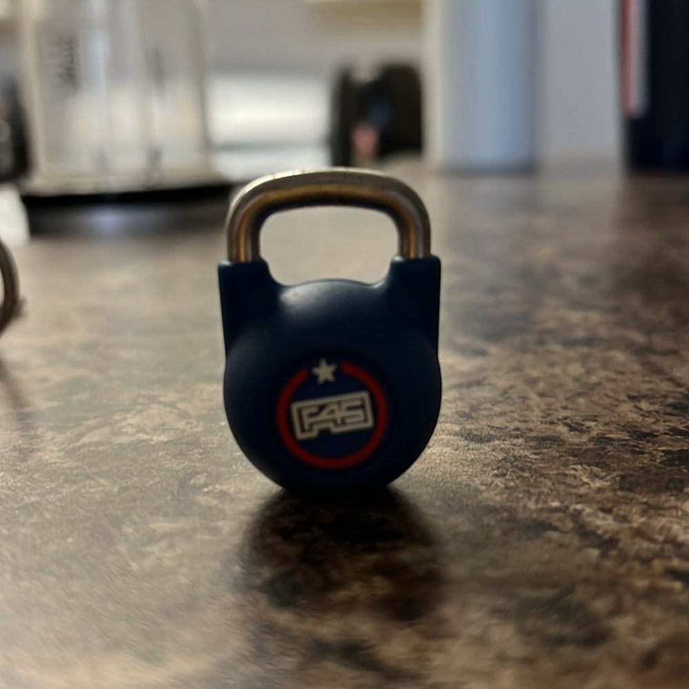 F45 kettlebell keychain
